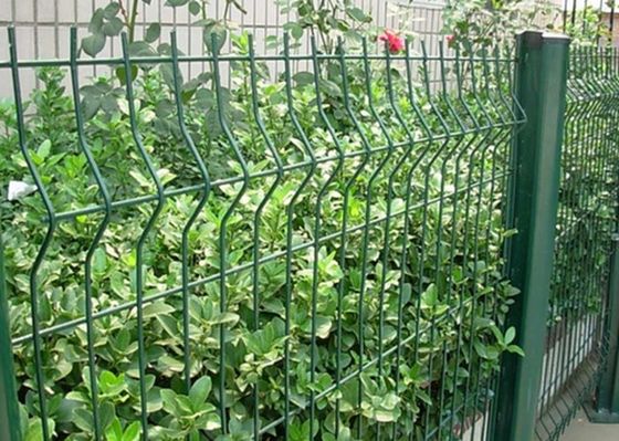 中国 1.5-3.0mの幅の緑によって溶接されるワイヤー庭の塀の装飾 サプライヤー