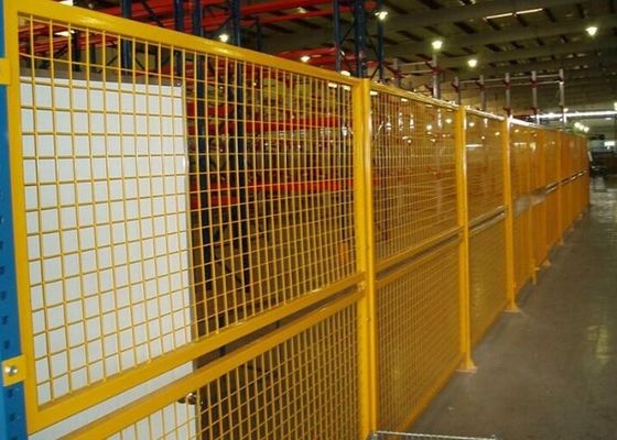 中国 屋内倉庫の安全塀、1.5-3mの幅を囲う保証鋼鉄 サプライヤー