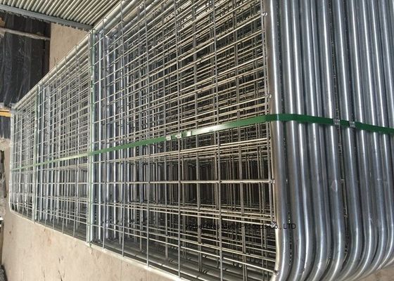 中国 オーストラリアの様式によって電流を通される金属溶接されたフレームの管が付いている12フィートの農場のゲート サプライヤー