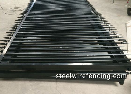 中国 工場保証自動私道のゲート/装飾用の金属の柵 サプライヤー